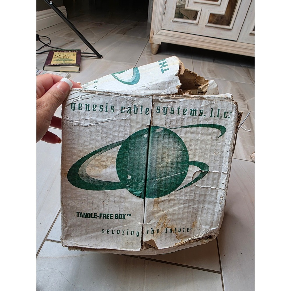 Genesis Cable 11021309 22/2 STR CM/CL2 1000ft Gray Power Limited Circuit A4